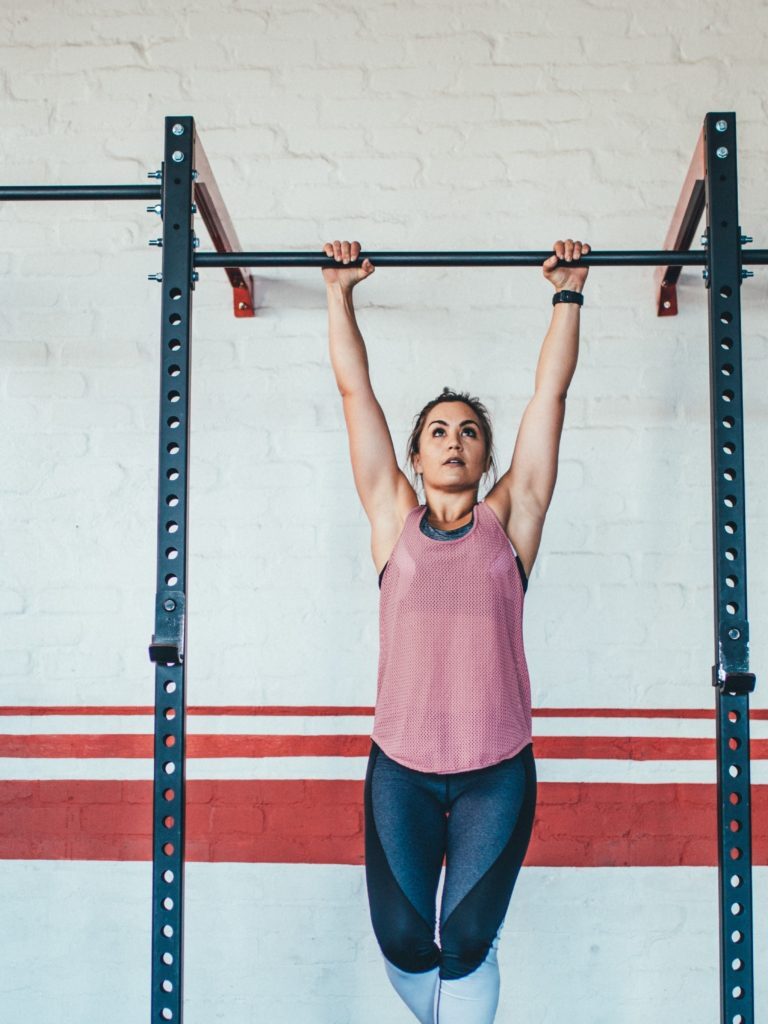 pull up hang bicep mobility exercise