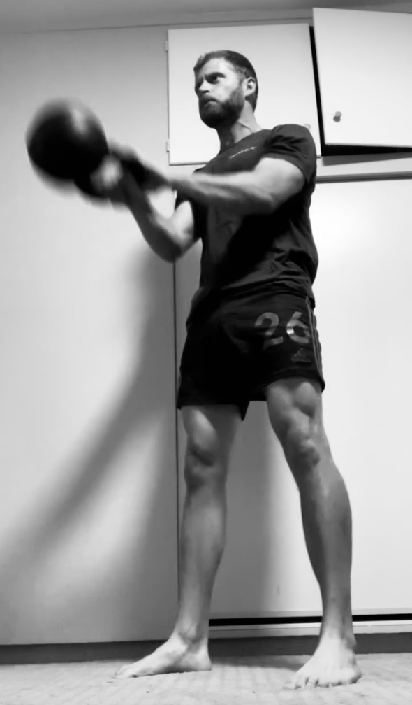 Arc of Kettlebell Swing