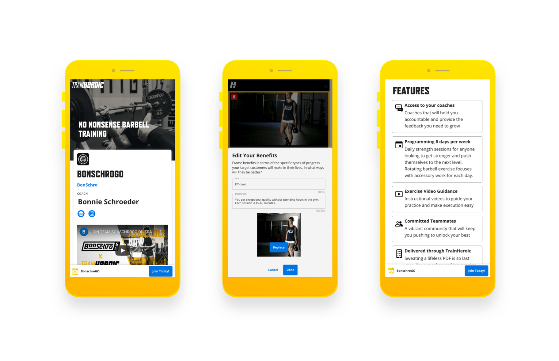 Sell strength training programs online | TrainHeroic Marketplace